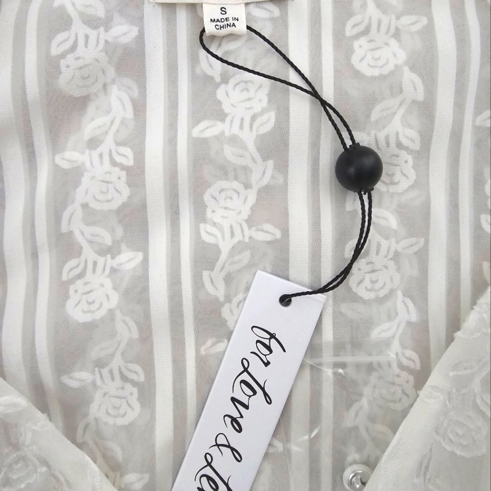 For love and lemons - grace mini dress in cream - Picture 4 of 4